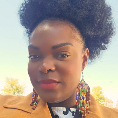 Multi-Color Dangle Beaded Earrings