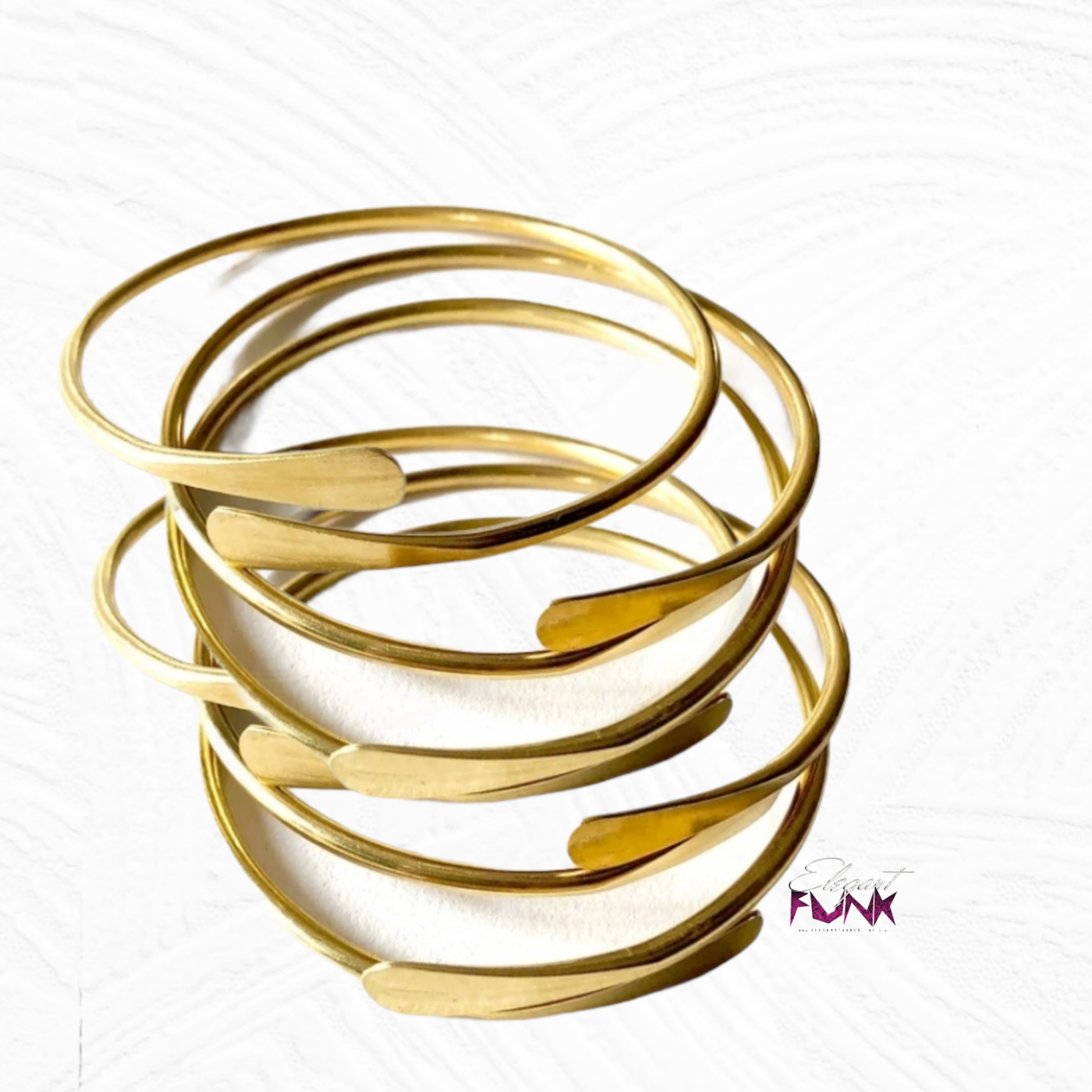 Brass Coil Bangle