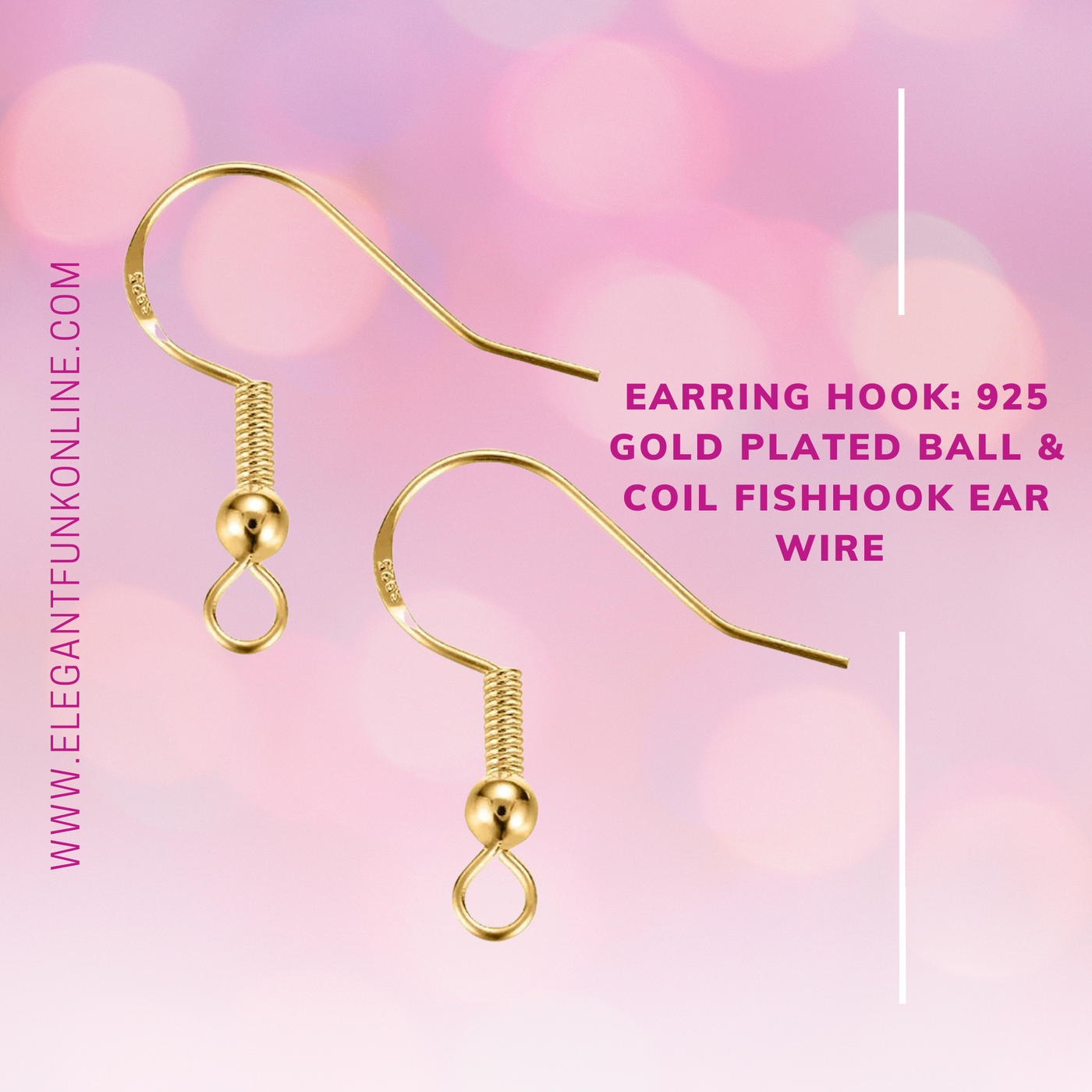 HOOPS  Thread Wrapped Earrings, Yellow