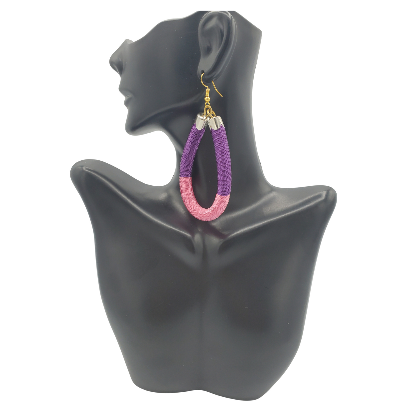 Cord Jewelry SET, Pink/Purple